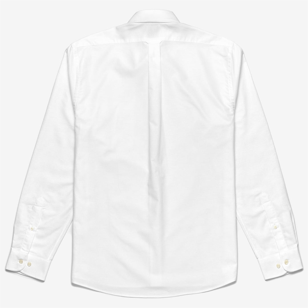 Grey White Men's Cotton Button-Down Yachting Shirt main