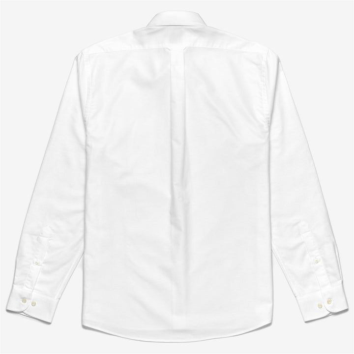 Grey White Men's Cotton Button-Down Yachting Shirt 2