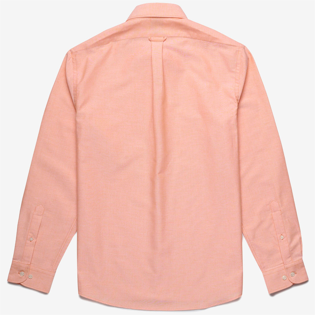 Orange Men's Yachting Button-Down Cotton Shirt main