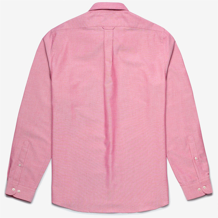 Camicia in Cotone Button-Down Uomo Yachting Rossa Ciliegia 2