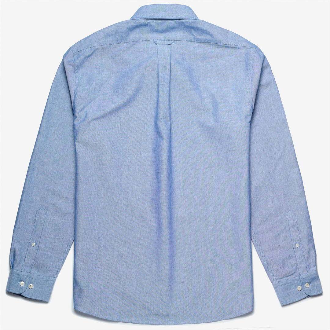 Blue Men's Yachting Button-Down Cotton Shirt main