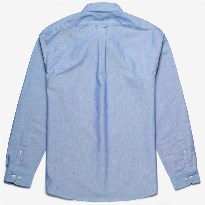 Blue Men's Yachting Button-Down Cotton Shirt 2