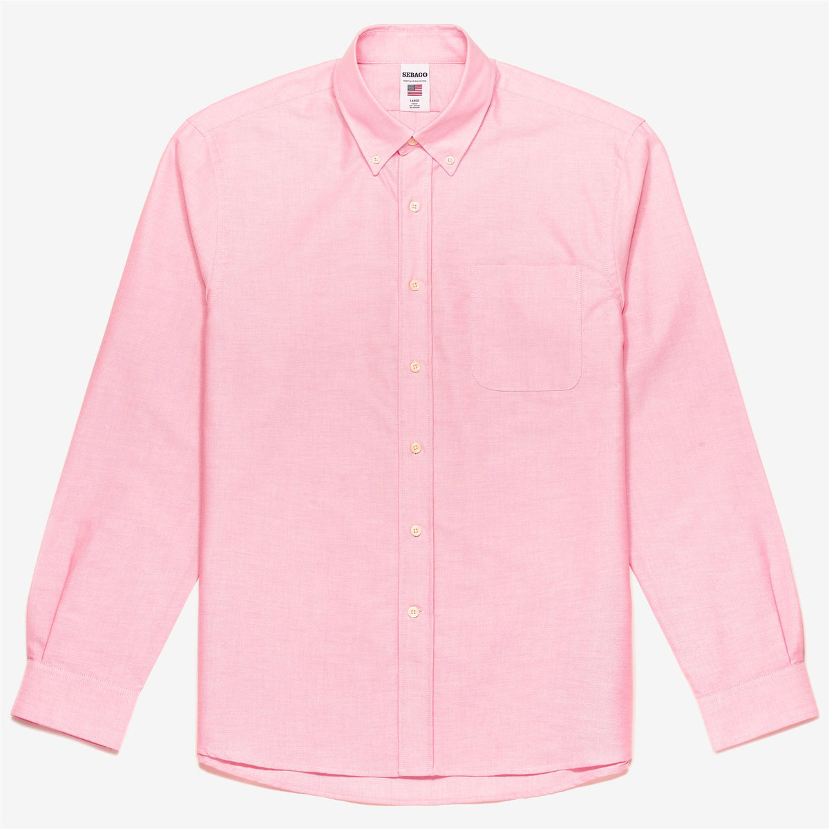 Violet Men's Cotton Oxford Shirt