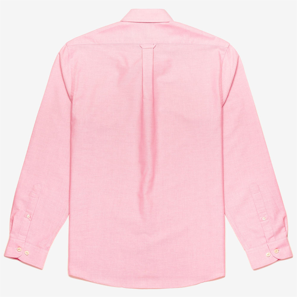 Soft Pink Men's Yachting Button-Down Cotton Shirt 02