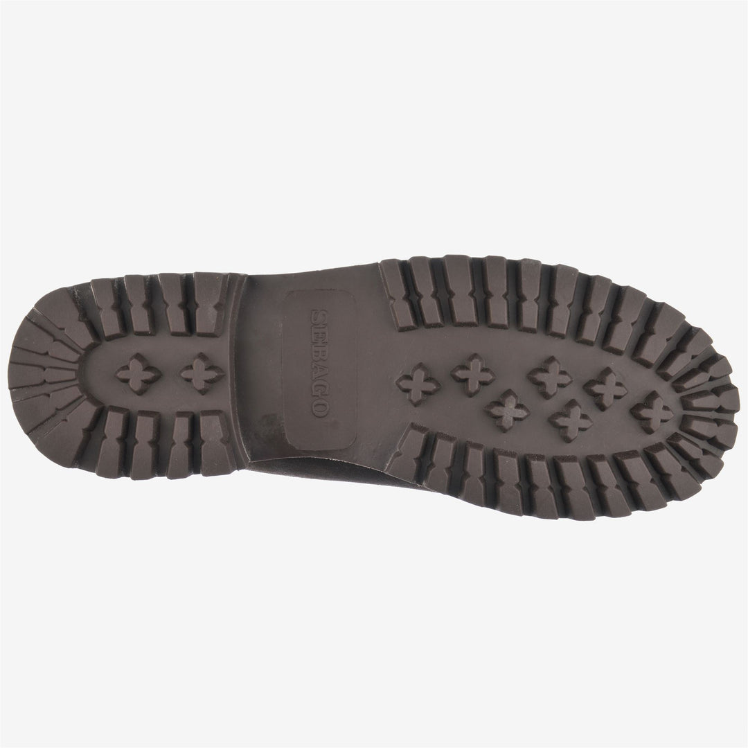 Stivaletti alla Caviglia in Suede Marrone Scuro Donna per Tempo Libero main