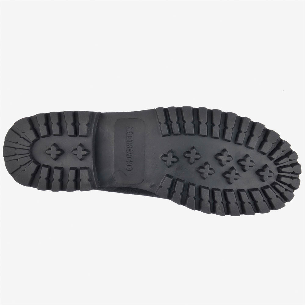 Stivaletti in Suede Neri da Donna per Tempo Libero con Suola in Gomma 02