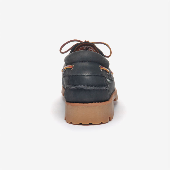 Black Men's Leather Moccasin Footwear for Leisure 5