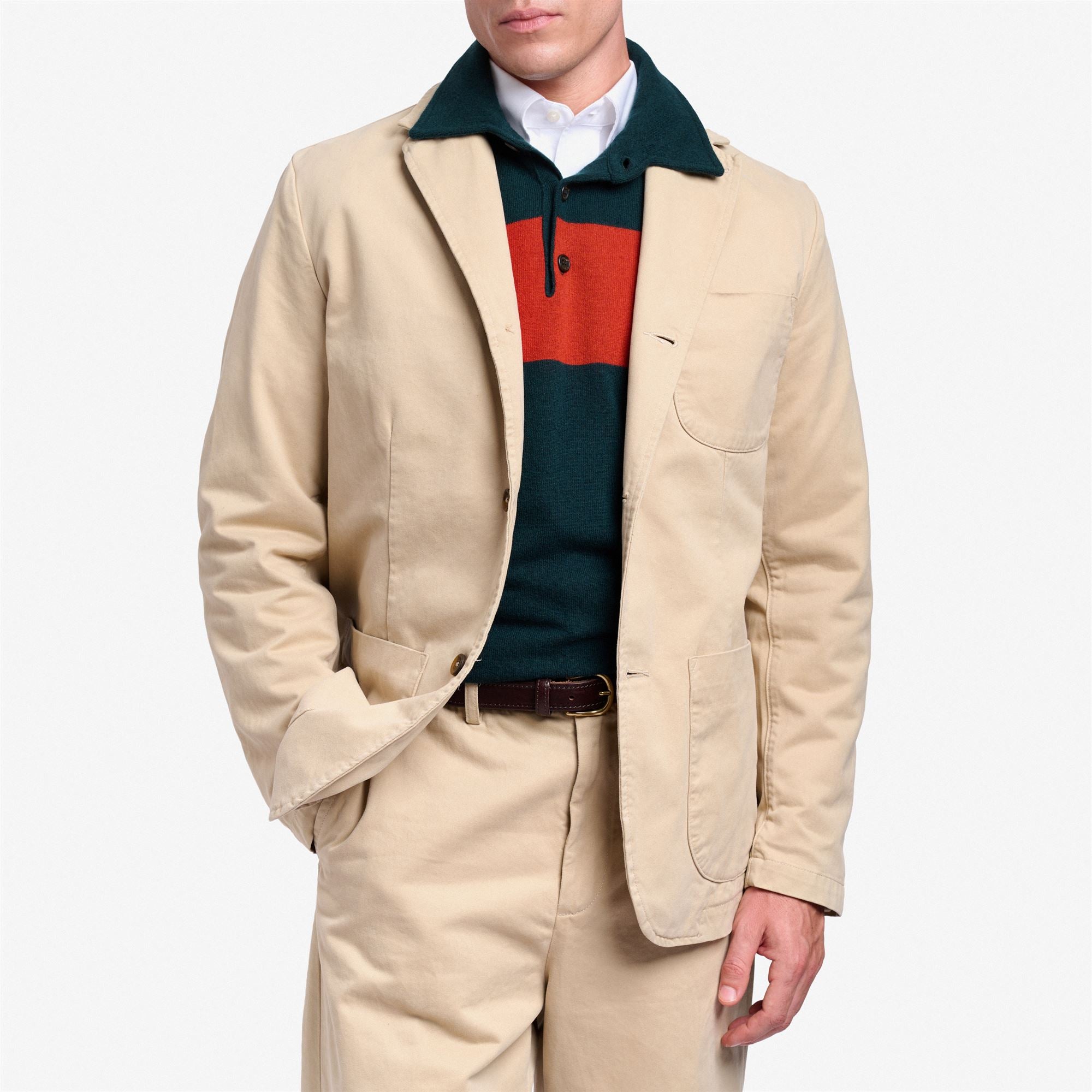 Dresses Unisex NASHVILLE TWILL Jacket BEIGE SAFARI