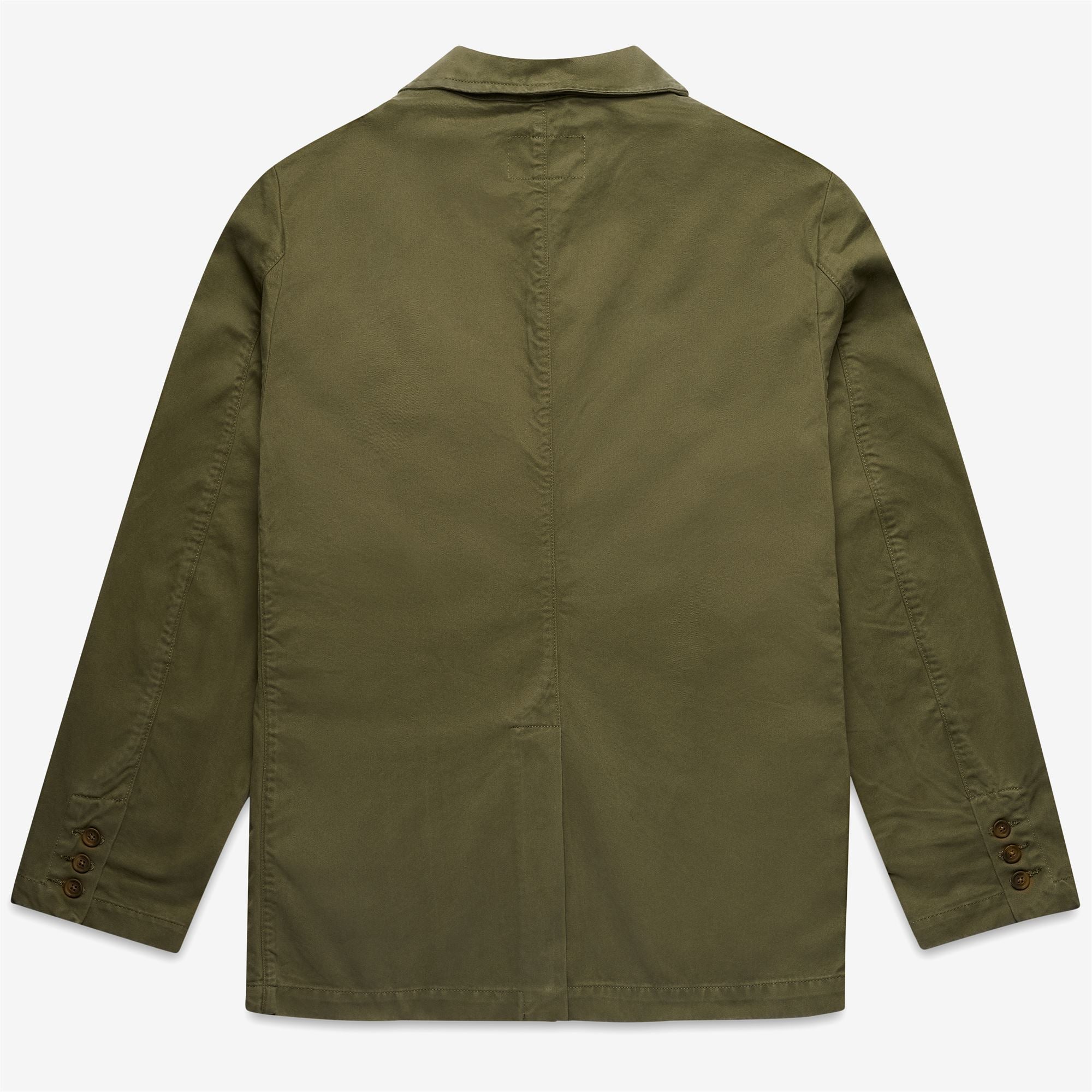 Brown green Unisex Casual Cotton Jacket for Leisure Wear | Sebago