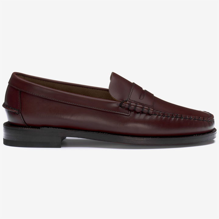 Brown Men's Business Leather Moccasin Loafers 1