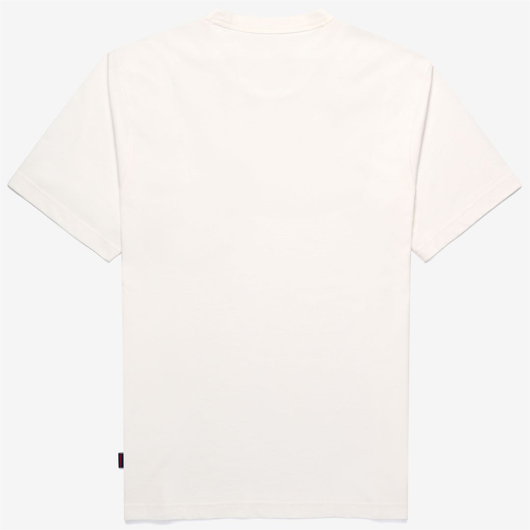 Natural white Unisex Yachting T-Shirt with Pocket and Ribbed Neck main