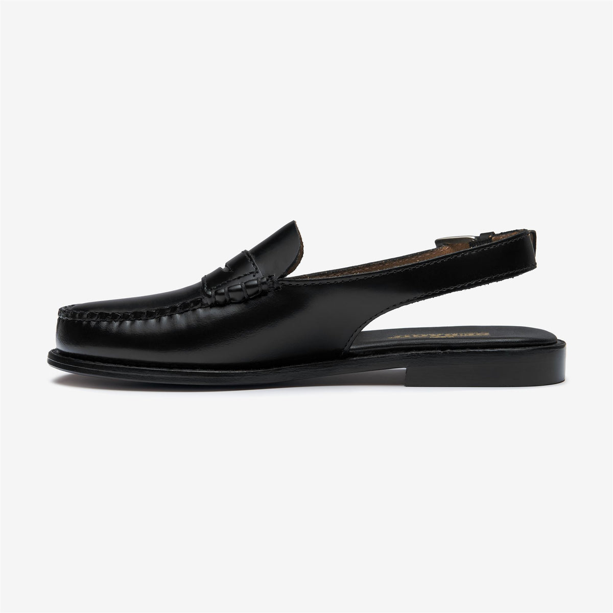 Black Women's Leather Sandal