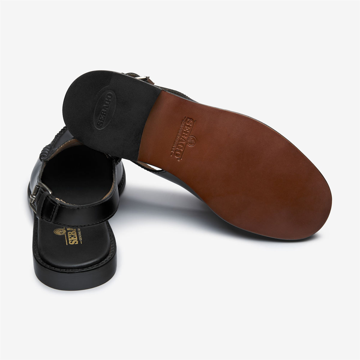 Black Women's Leather Sandal