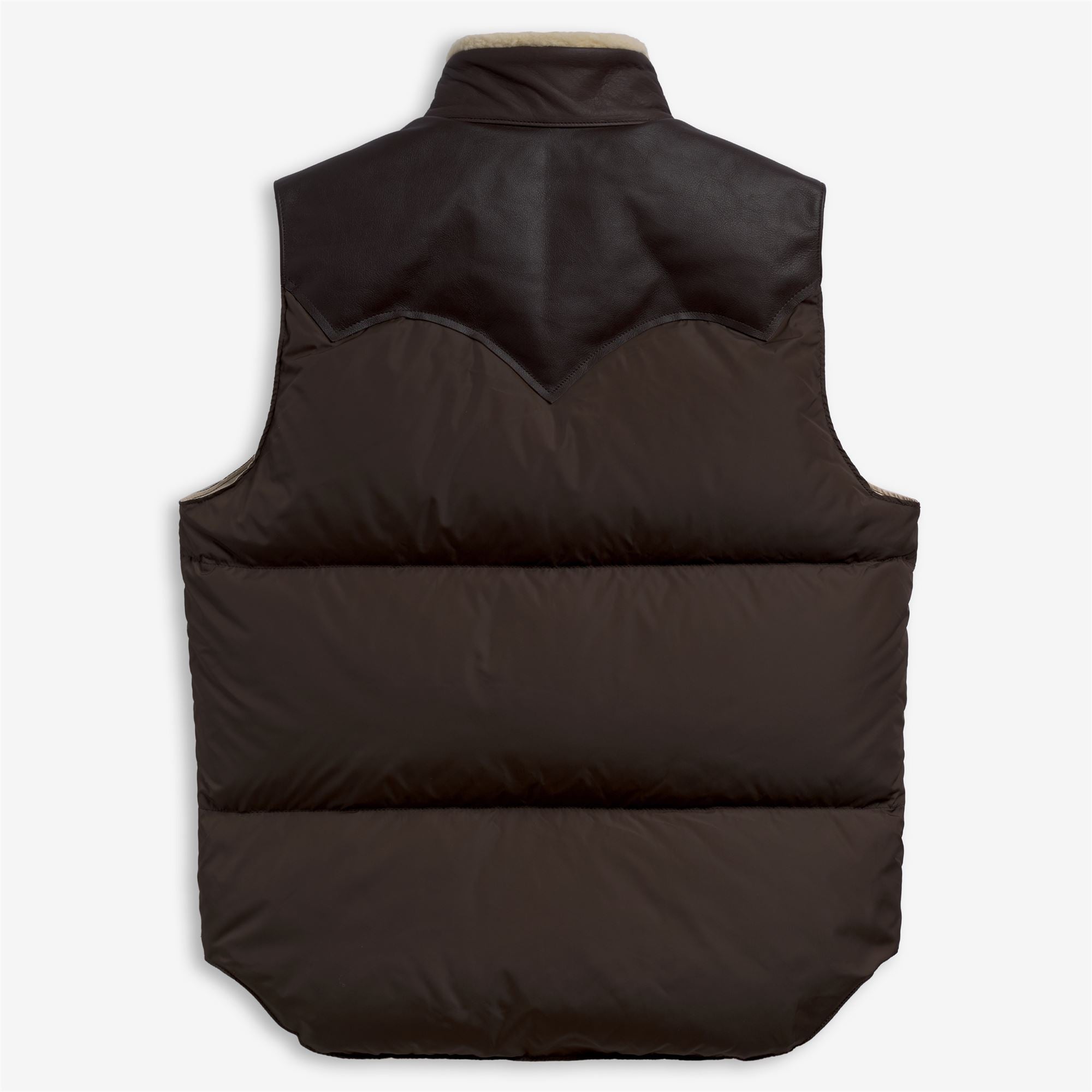 Jackets Unisex CHRISTY VEST Vest BROWN MOCHA-L.BEIGE