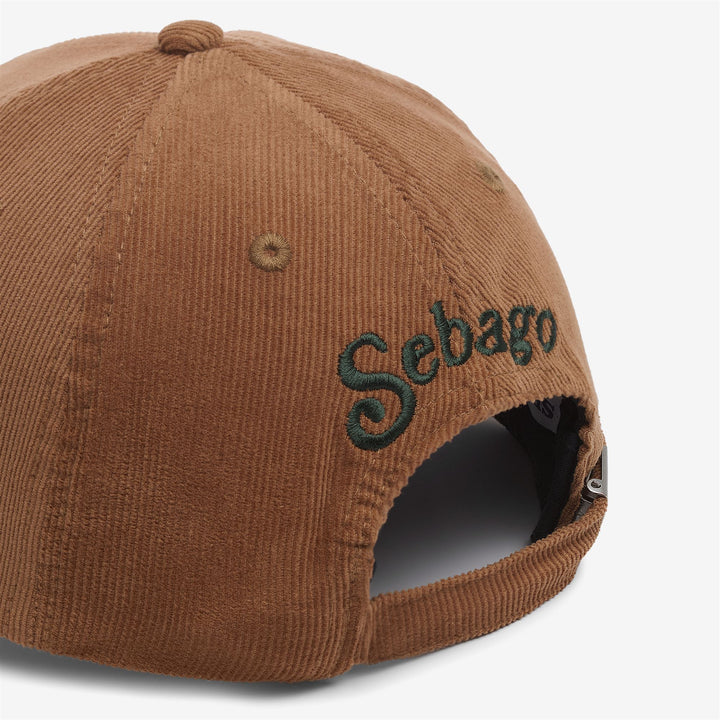 Brown Unisex Corduroy Cap for Leisure with Adjustable Strap 3