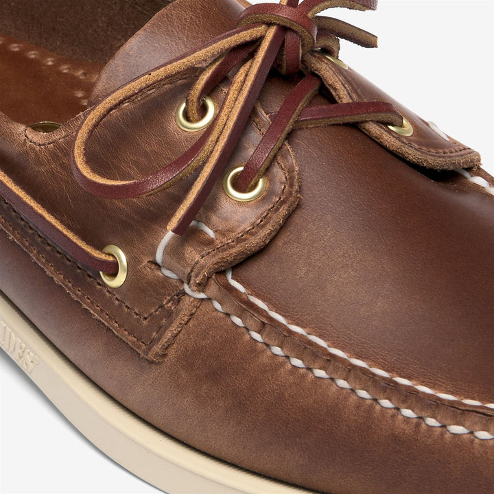 DOCKSIDES CRAZY HORSE MADE IN USA - Docksides - Mocassin - Man - BROWN TAN 6