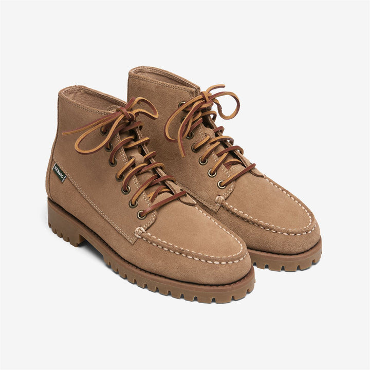 PARKER WOMAN - Boots - Ankle Boot - Woman - Beige Camel-Beige Taffy 2