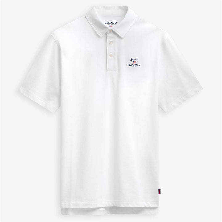 White Unisex Cotton Polo Shirt for Leisure 1
