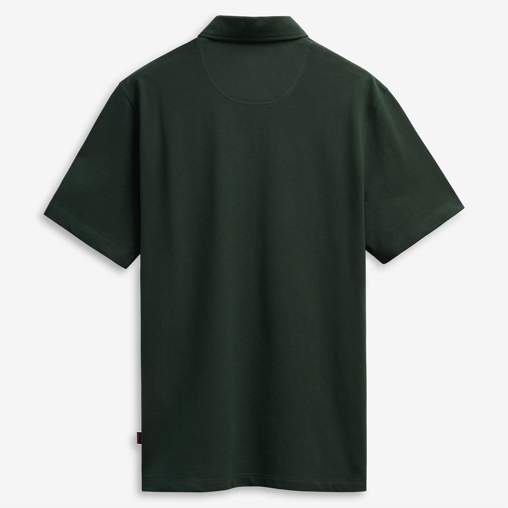 Green Unisex Polo Shirt for Leisure Activities 02