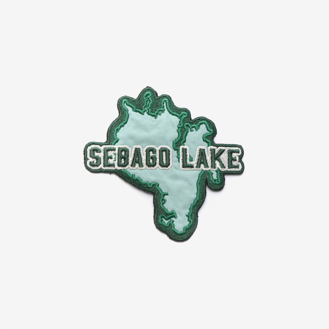 Patch Ricamato Tempo Libero Unisex Verde Turchese 01