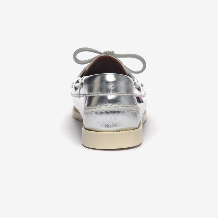 Mocassini da Yachting Donna Grigio Metallico Docksides 5
