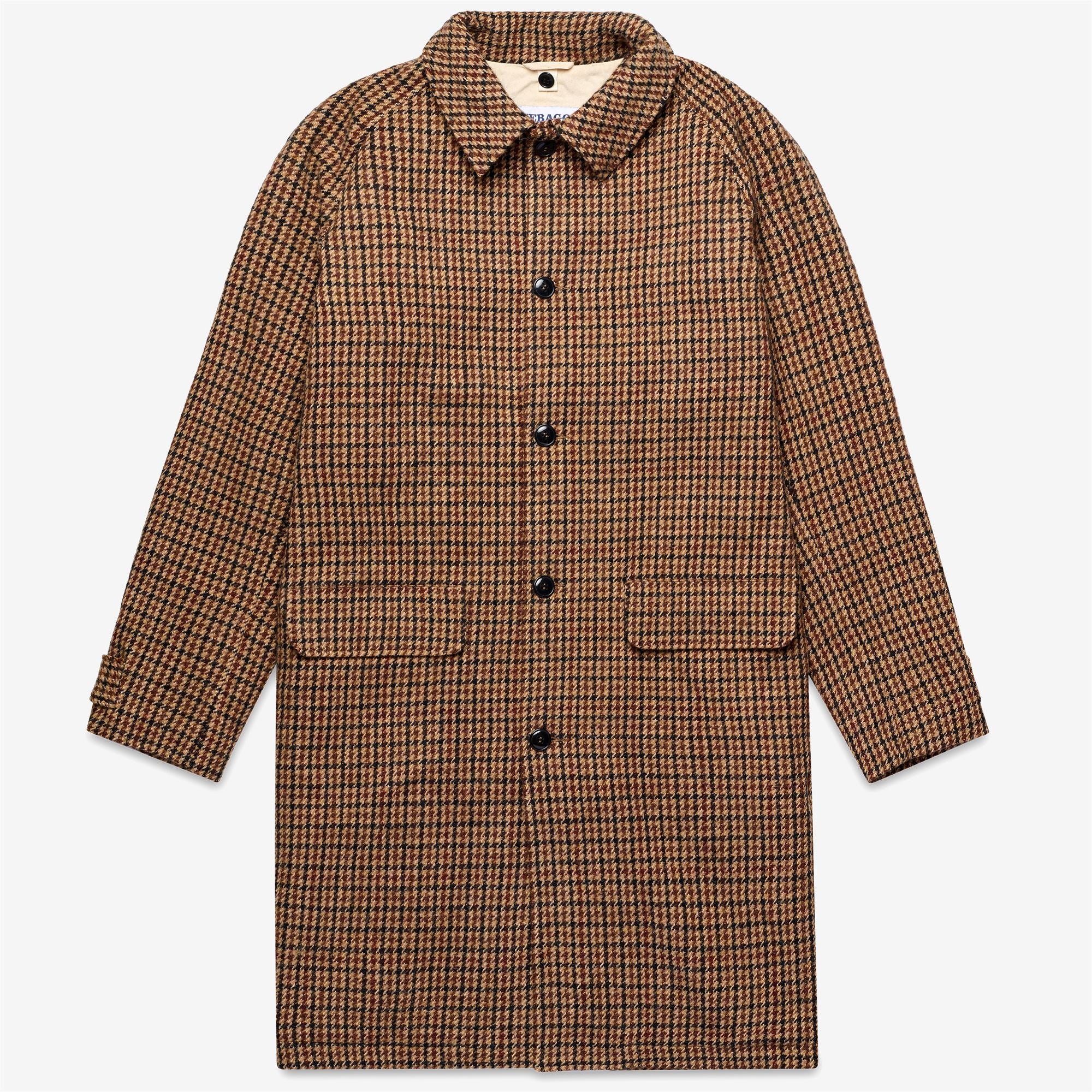 Jackets_UNISEX_BEAM PIED DE PUOLE_Long_Beige-Brown-Dk Navy - Commercial 1