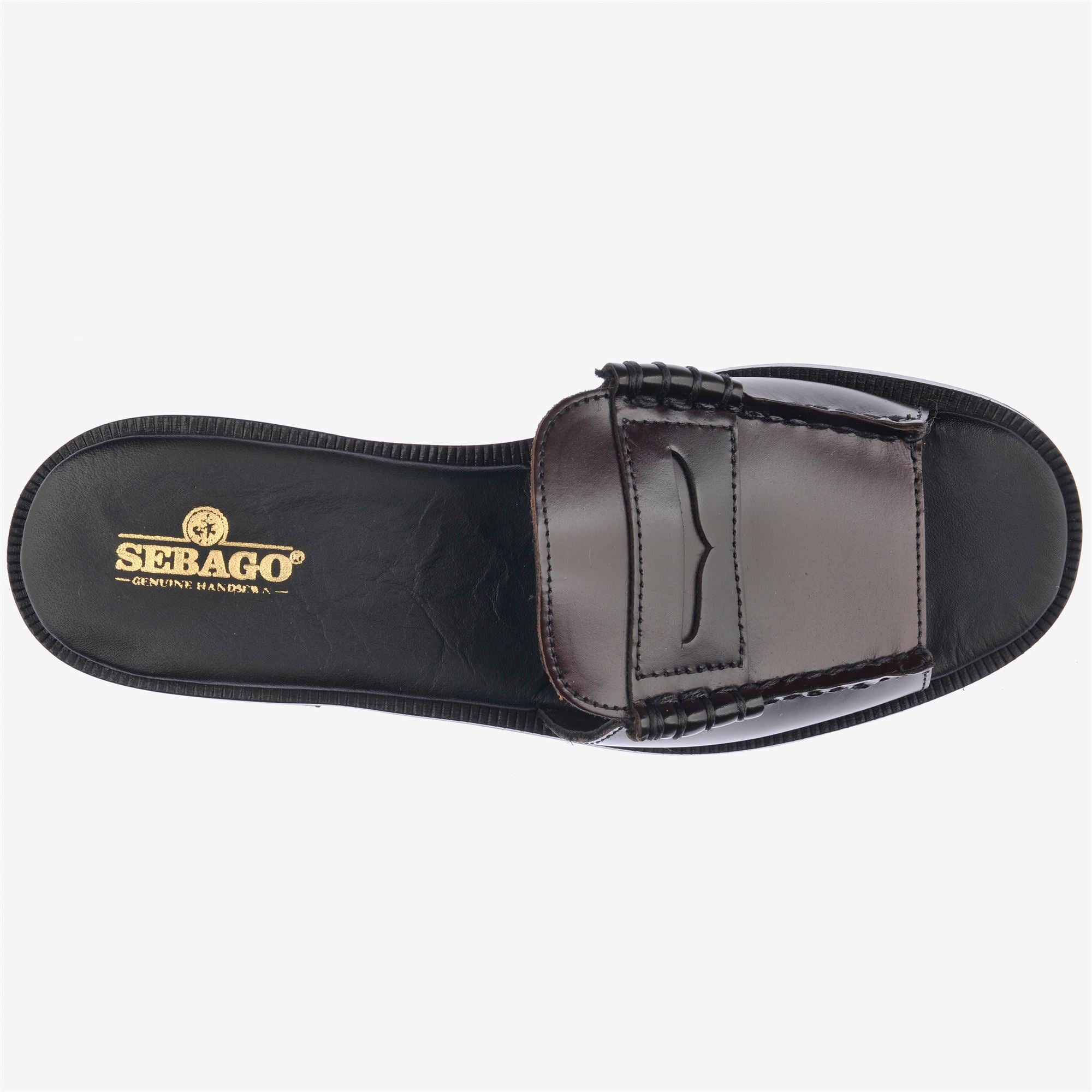 Burgundy Red Women's Casual Leather Slip-On Moc Sandals | Sebago