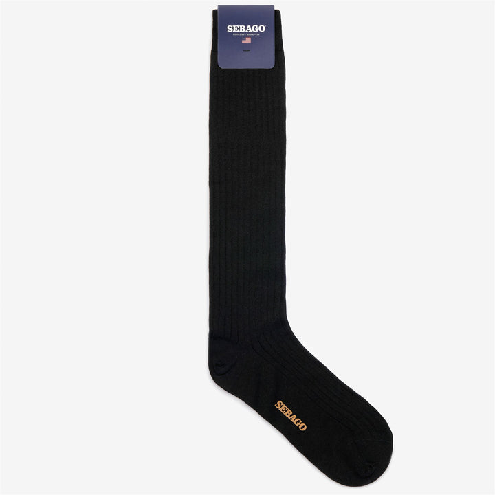 Calzini Alti Unisex Quarter Neri con Comfort Setoso e Morbido 1