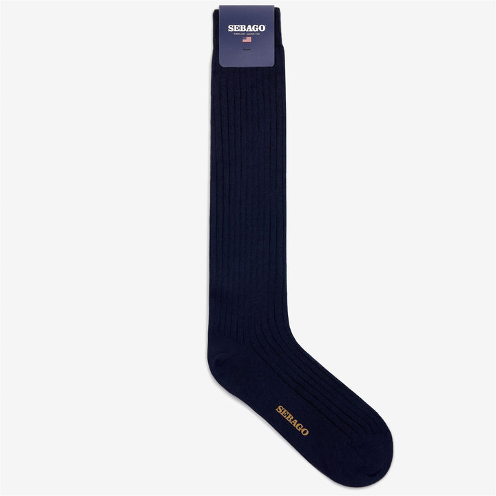 Calzini Alti Unisex Blu Navy per Tempo Libero 1
