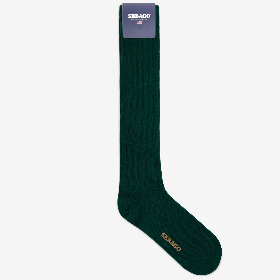 Green Unisex Leisure Quarter High Socks for Everyday Wear 01