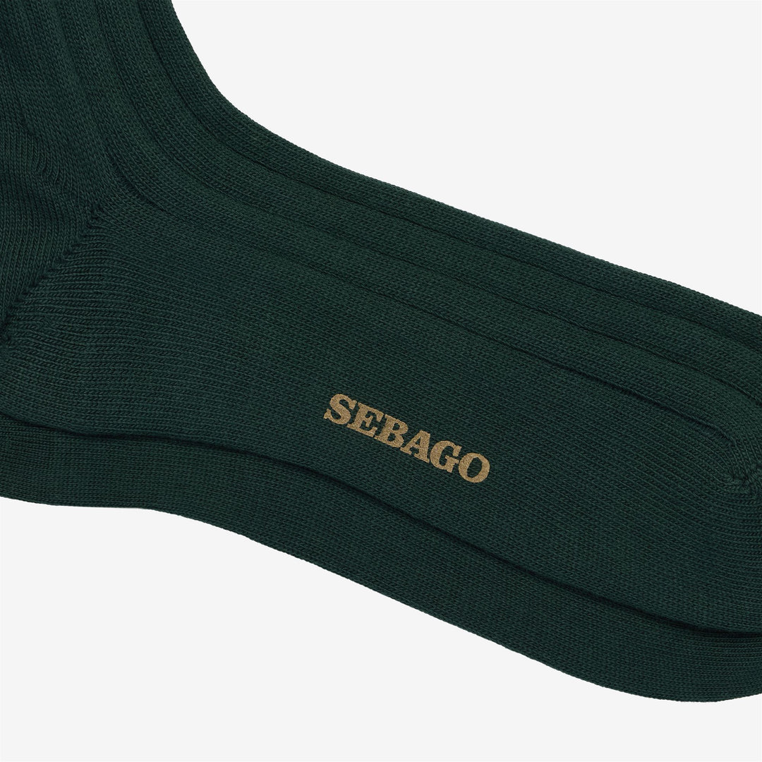 Green Unisex Leisure Quarter High Socks for Everyday Wear main
