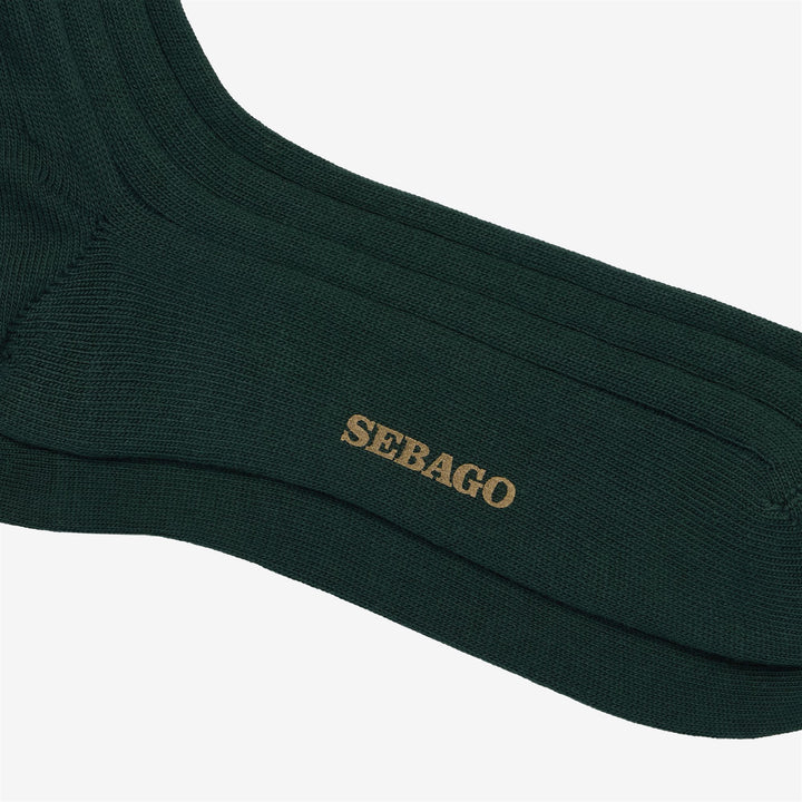 Green Unisex Leisure Quarter High Socks for Everyday Wear 2