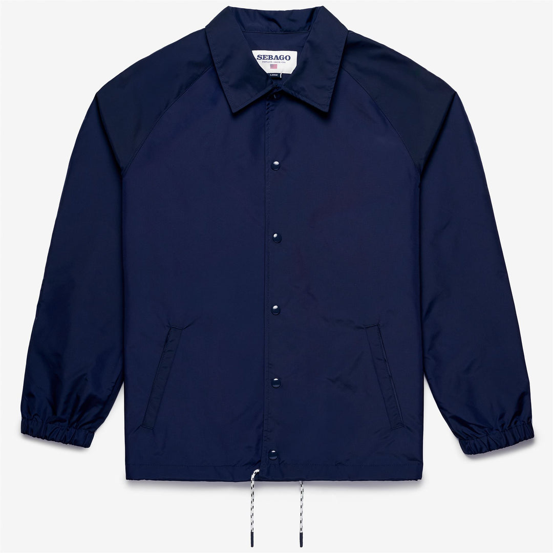 Marine Blue Unisex Lightweight Leisure Jacket with Adjustable Hem 01