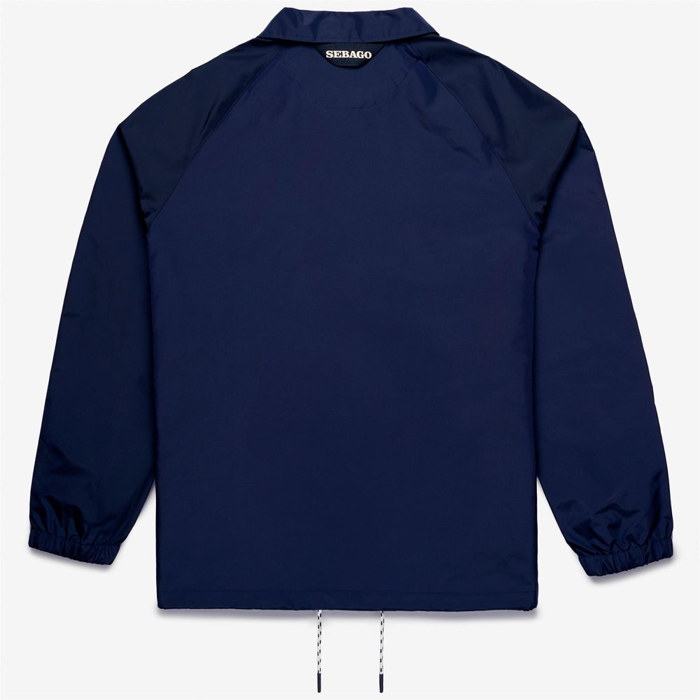 Marine Blue Unisex Lightweight Leisure Jacket with Adjustable Hem 02
