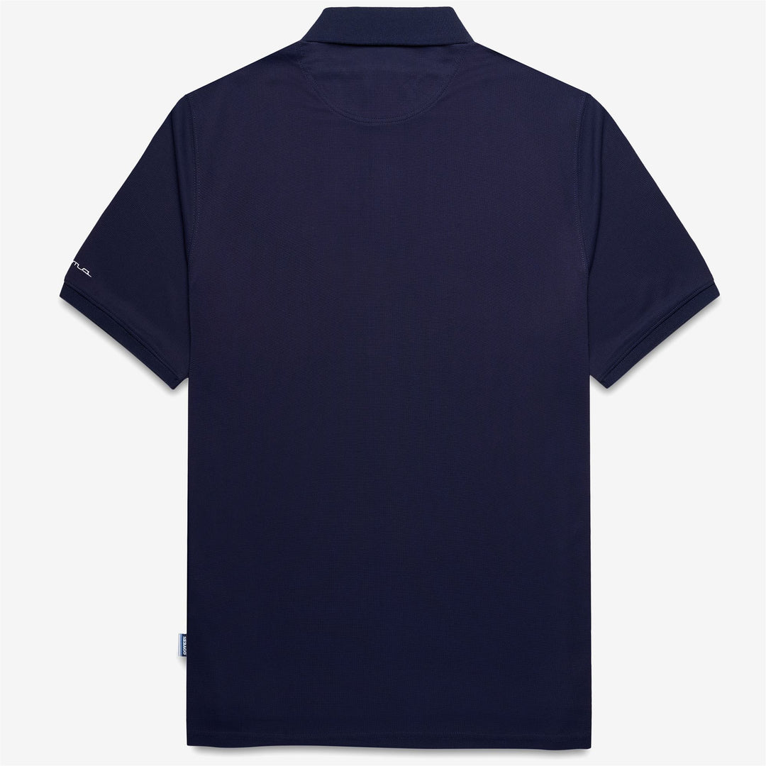 Blaues Herren-Segel-Poloshirt mit UV-Schutz main