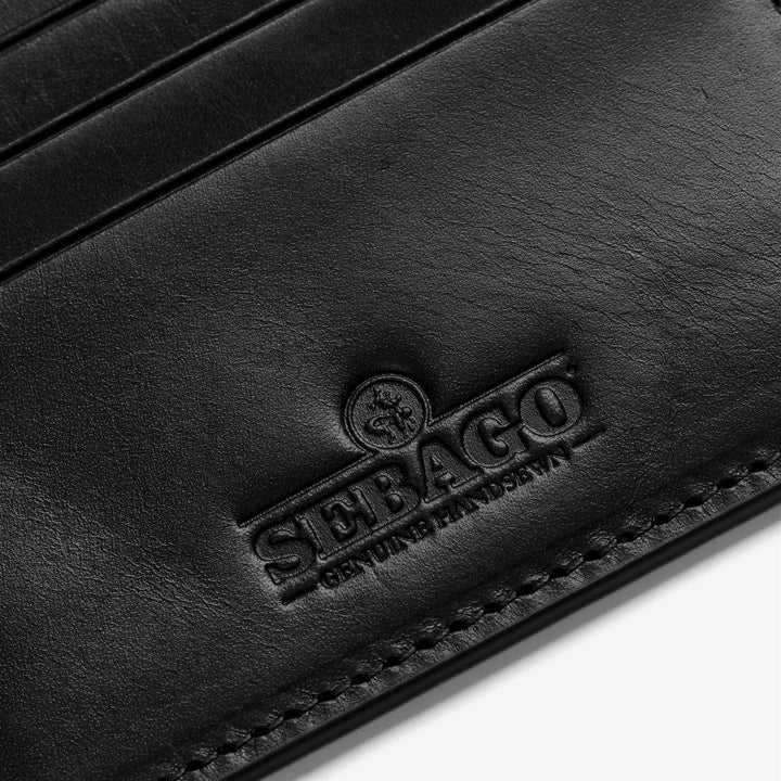 Black Unisex Leather Card Holder for Everyday Use 3