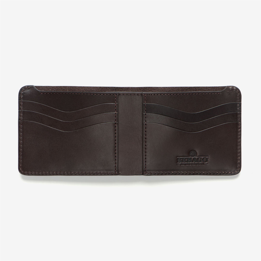 Brown Unisex Leather Wallet for Leisure with Card Slots main