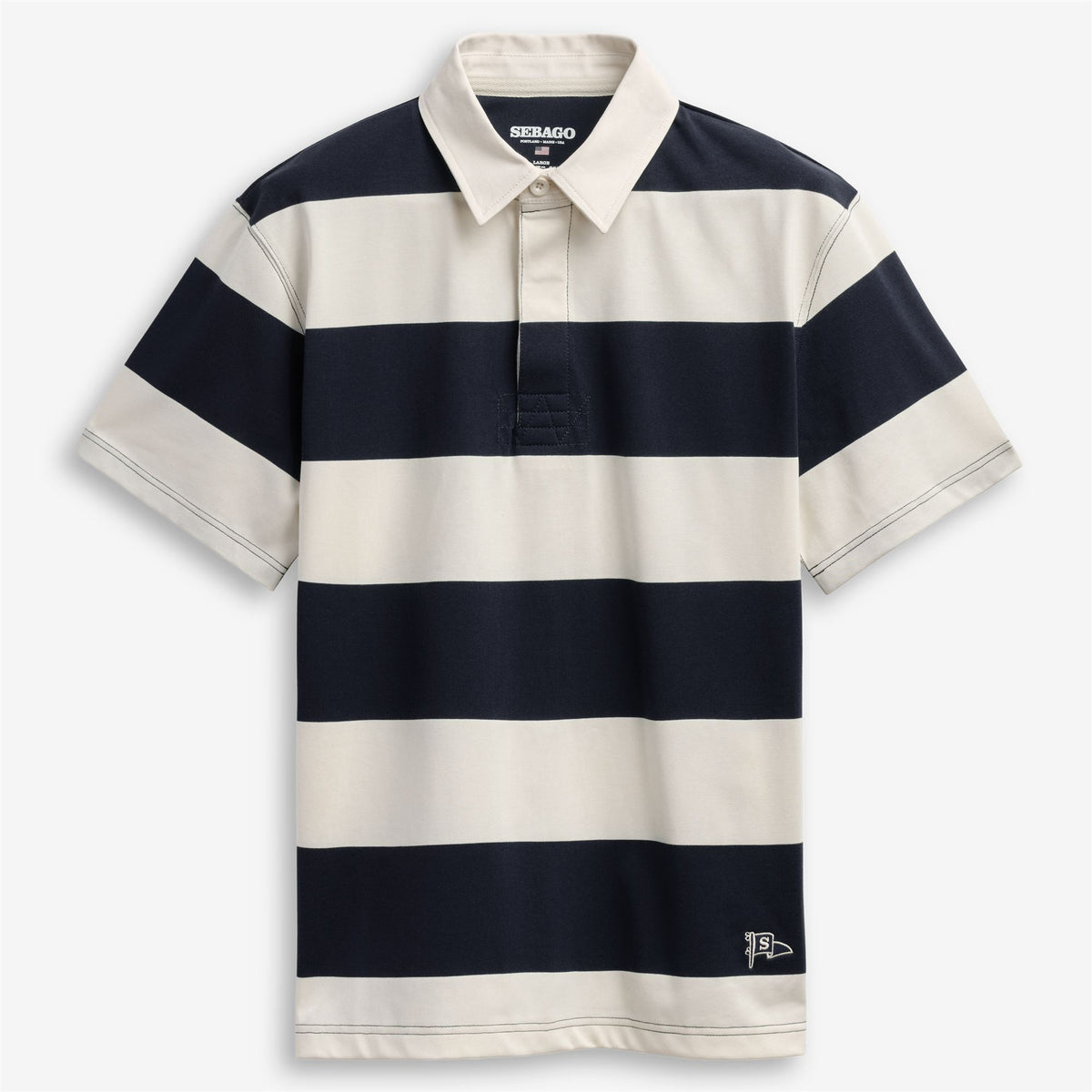Polo in cotone bianco unisex