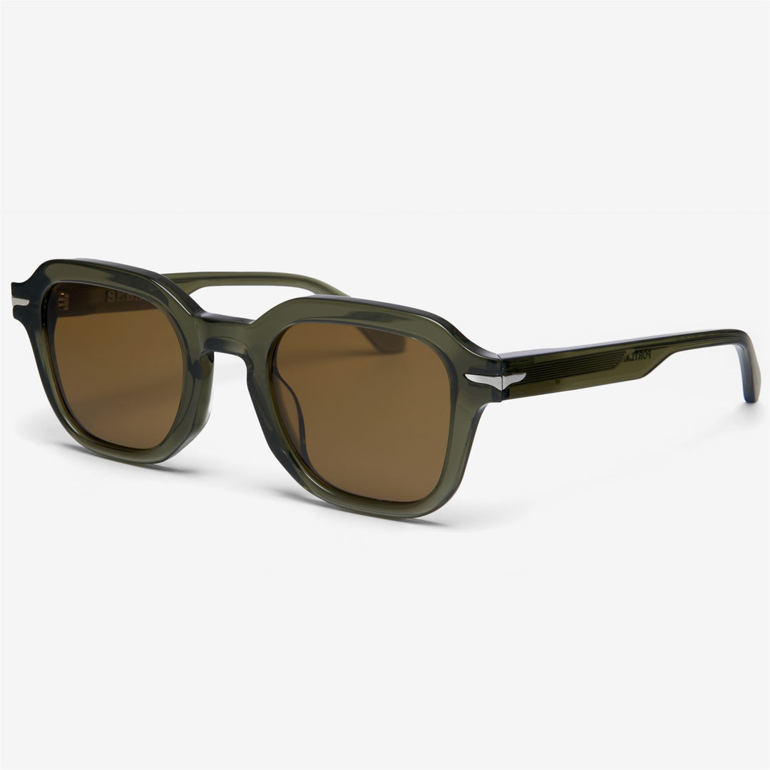 Occhiali da sole funzionali unisex verde militare 01
