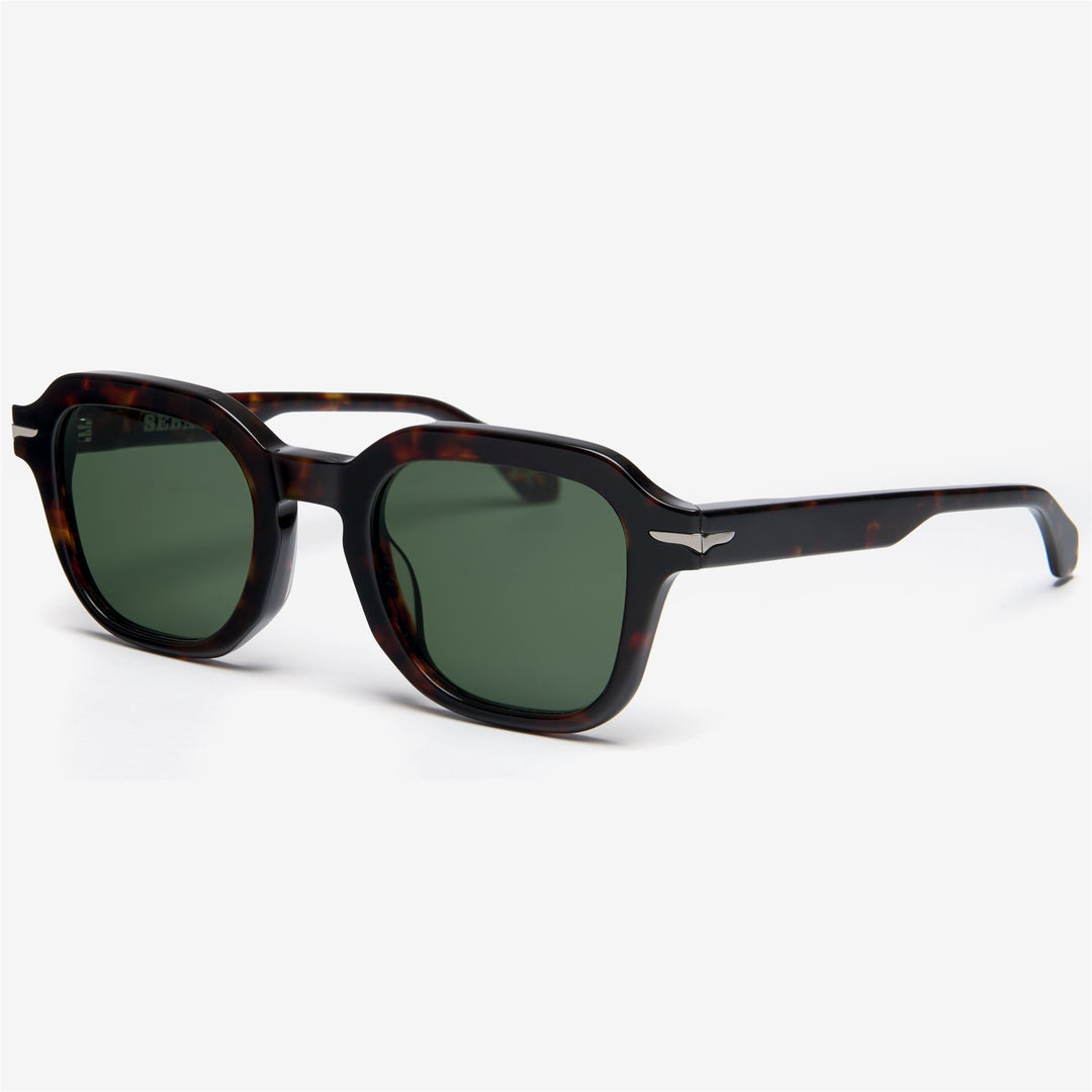 MADISON - Glasses - Sunglasses - Unisex - DARK HAVANA-GREEN 01