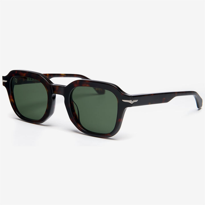 Dunkelbraune Unisex-Funktionssonnenbrille 1