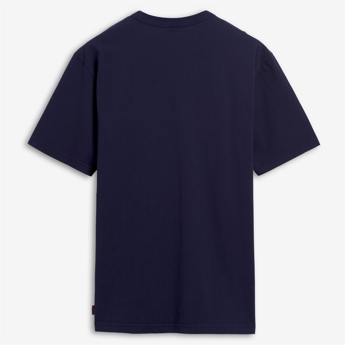 T-shirt in cotone blu da uomo