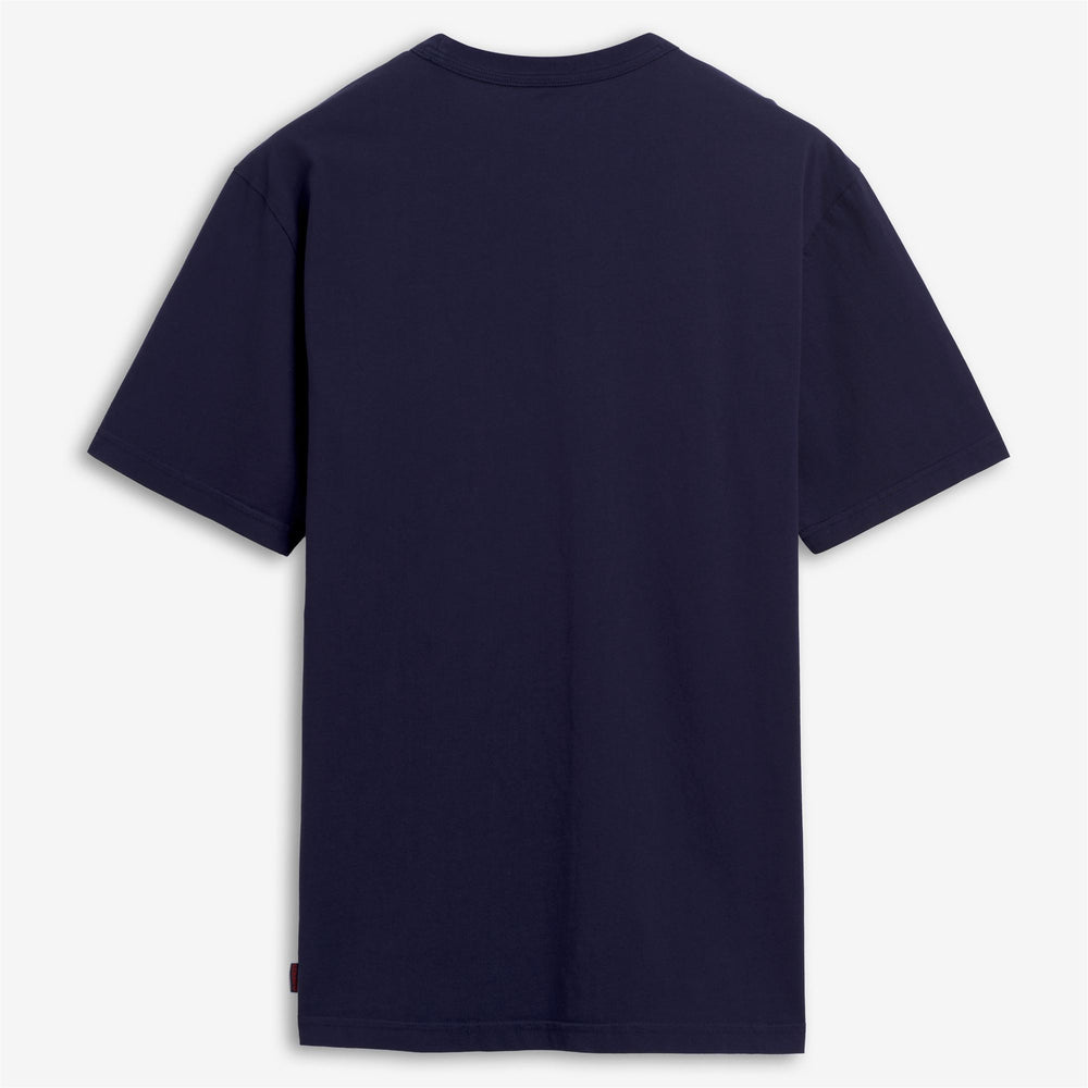 T-shirt bleu pour homme, style yachting, imprimé drapeau américain 02