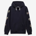 Fleece_Unisex_BOWLINE EVO PATCH_Hoodie_Blue Patches - Commercial 1