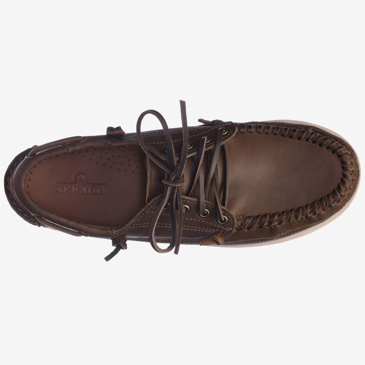 Brown Men's Leather Moccasin