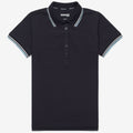 Polo Shirts_WOMAN_BERTH W_Polo_Blue Marine - Commercial 1