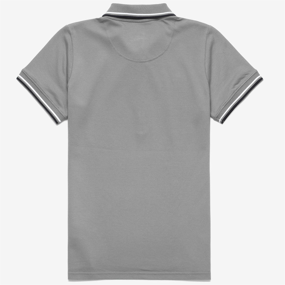 Polo da Vela Donna Grigia con Stampa Marina 02