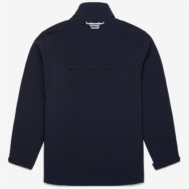 Giacca Mid Impermeabile Unisex da Vela Blu Marino 2