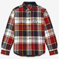 Overshirts_UNISEX_BREMEN_Overshirts_BLUE-OFF WHITE-RED-YELLOW - Commercial 1
