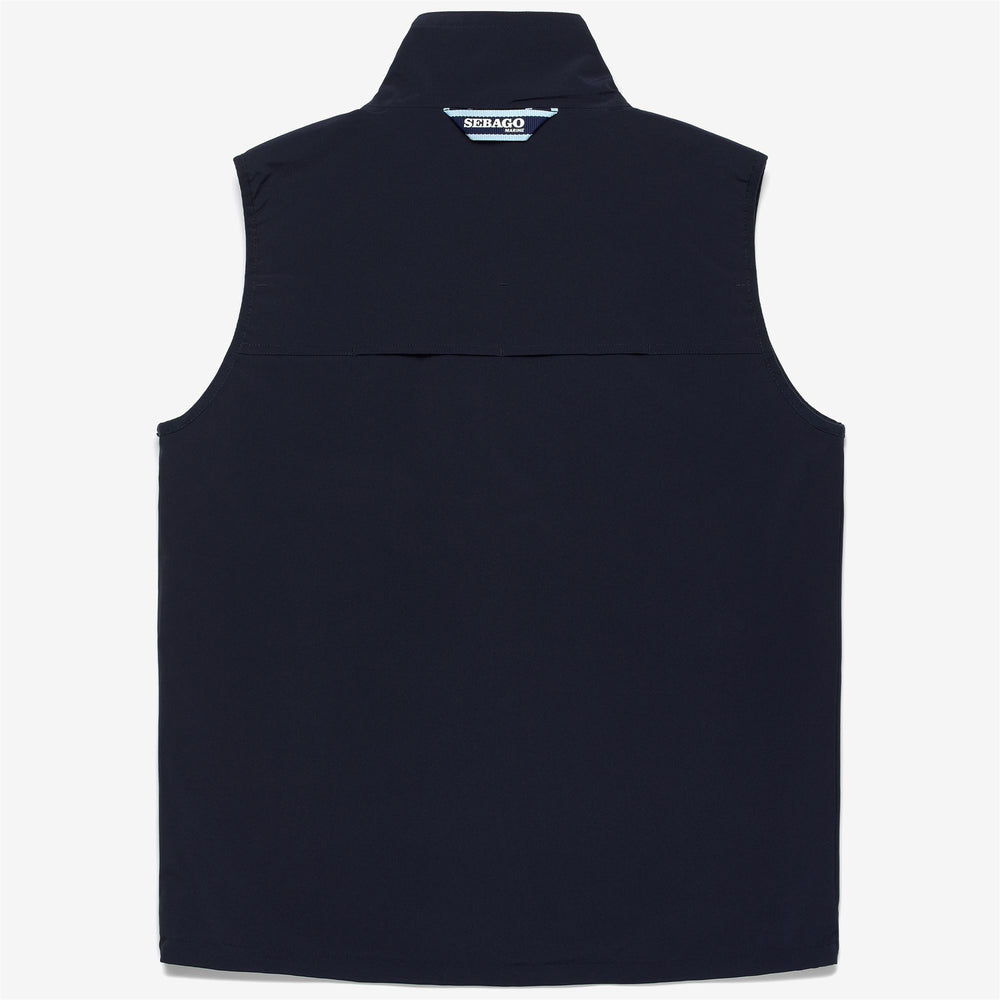 Gilet da Vela Unisex Blu Marino con Tessuto Impermeabile e Traspirante 02